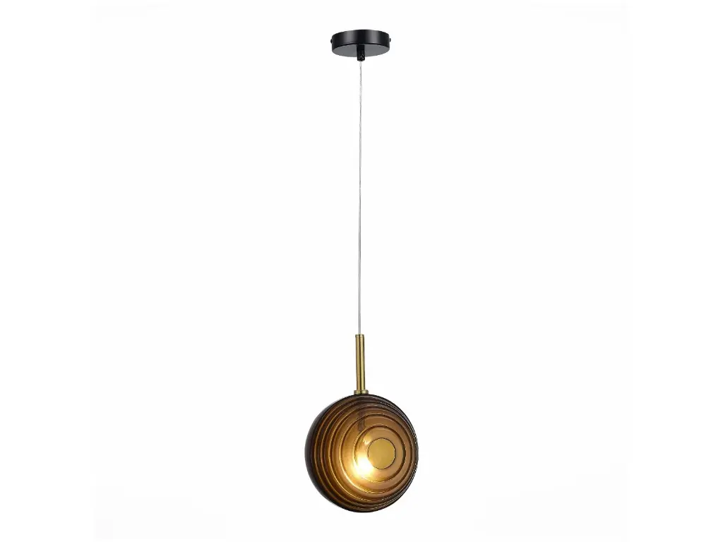 Brushed Brown Pendant lz