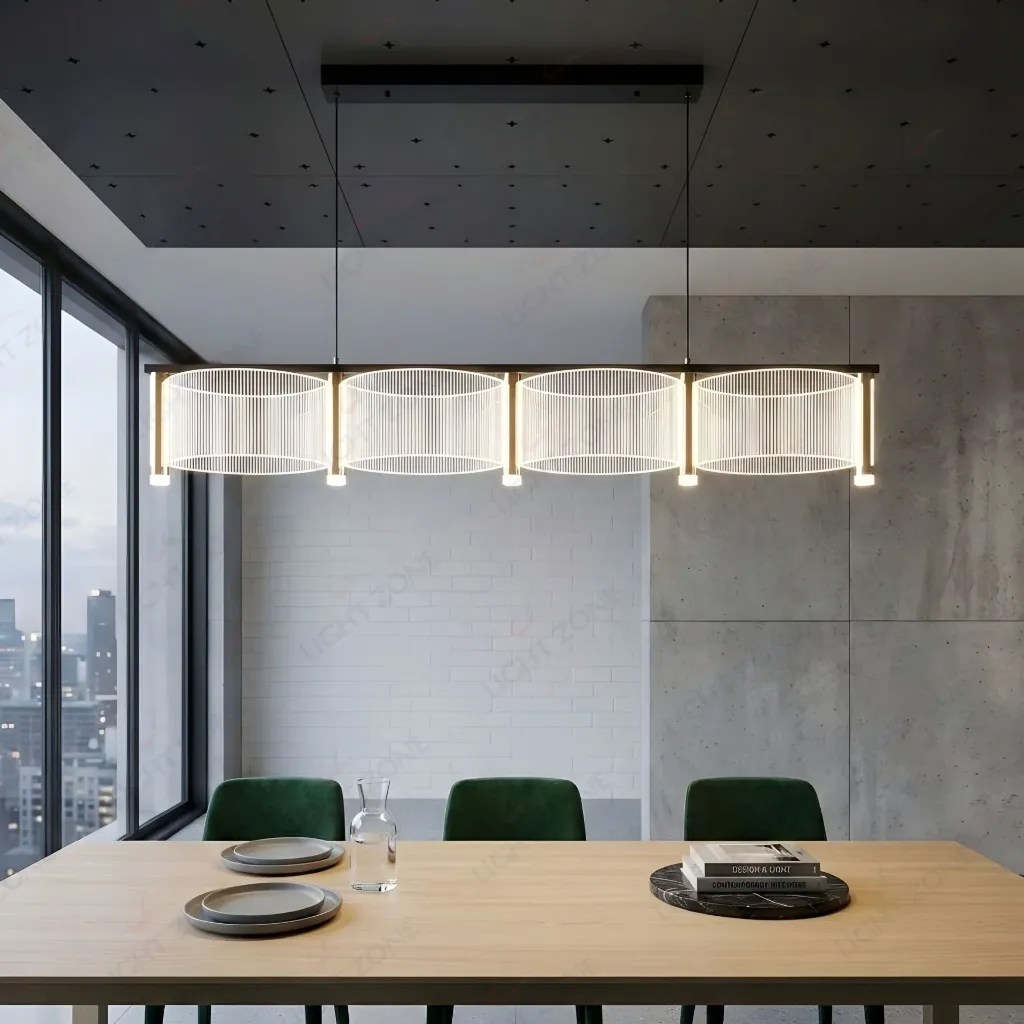 ribbed-acrylic-chandelier-by-lightzone