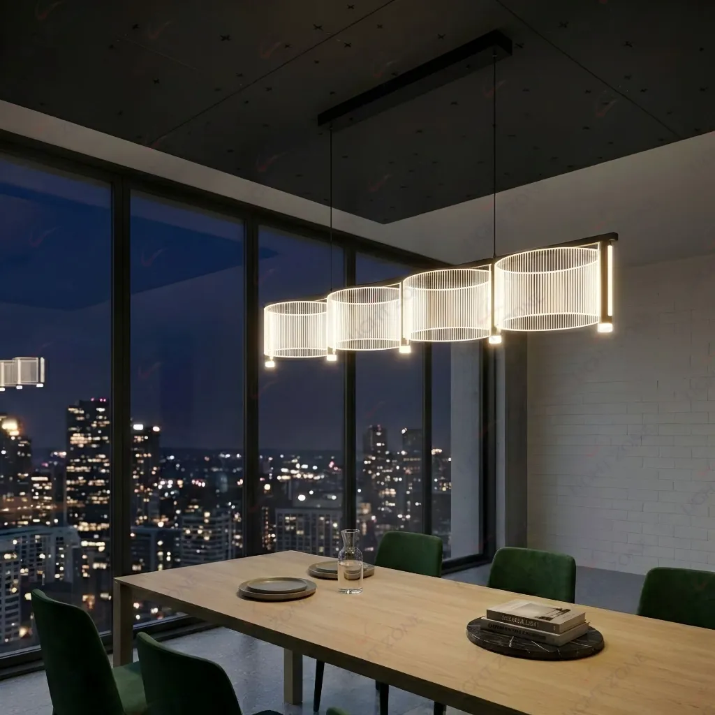 ribbed-acrylic-chandelier-by-lightzone