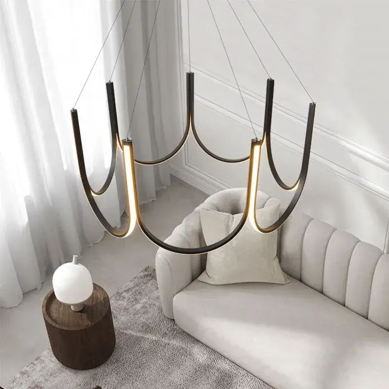 Aurora Loop Chandelier light zone