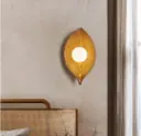leaf glow wall lamp
