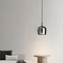 luna noir pendant