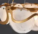 blush chandelier