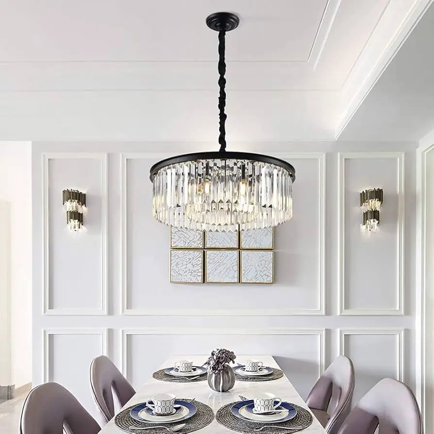 cryst glow chandelier