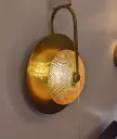 Disc wall light