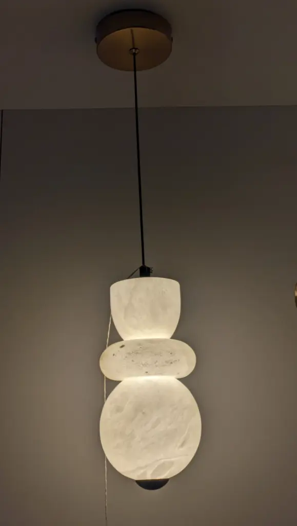 Vetra Glow Marble Pendant light zone