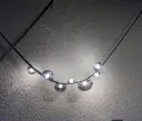 Dew drops chandelier light zone