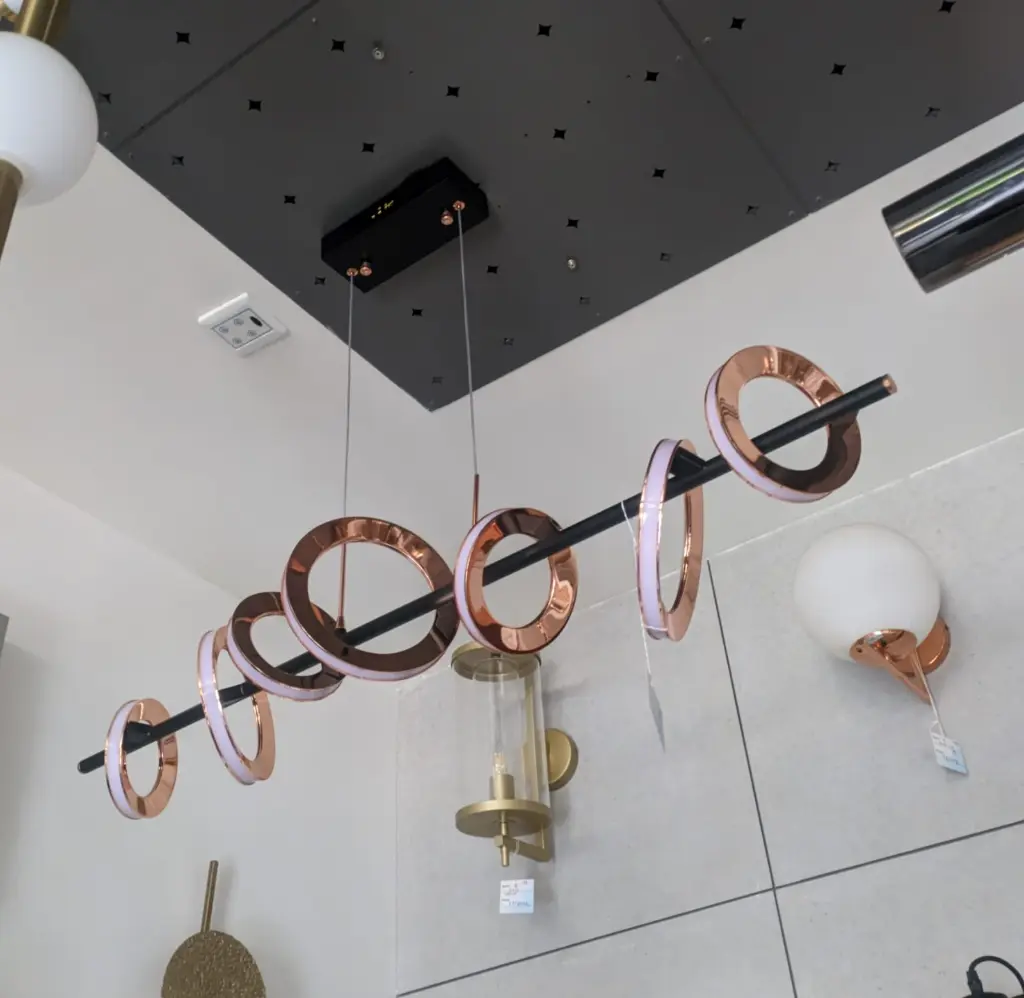 frozle chandelier light zone