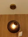 Brushed Brown Pendant light zone