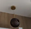 Brushed Brown Pendant light zone