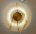 Warm Marble Sconce light zone
