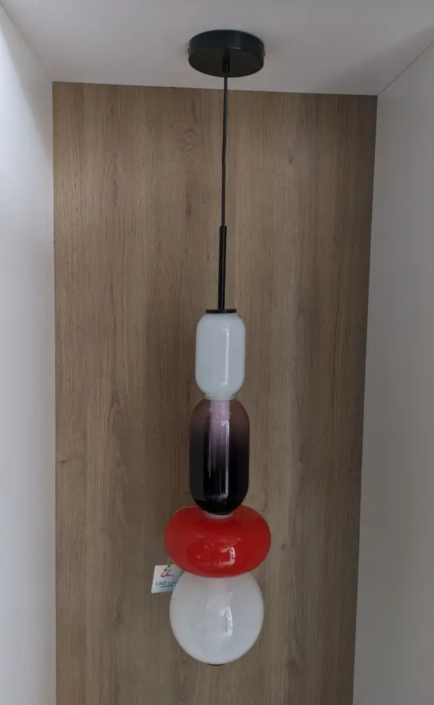 Stacked Glass Pendant light zone