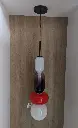 Stacked Glass Pendant light zone