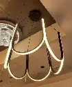 Aurora Loop Chandelier light zone