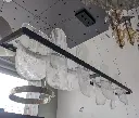 vitre linear chandelier light zone