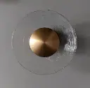 Oel glass sconce light zone