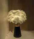 Furry Table Lamp light zone