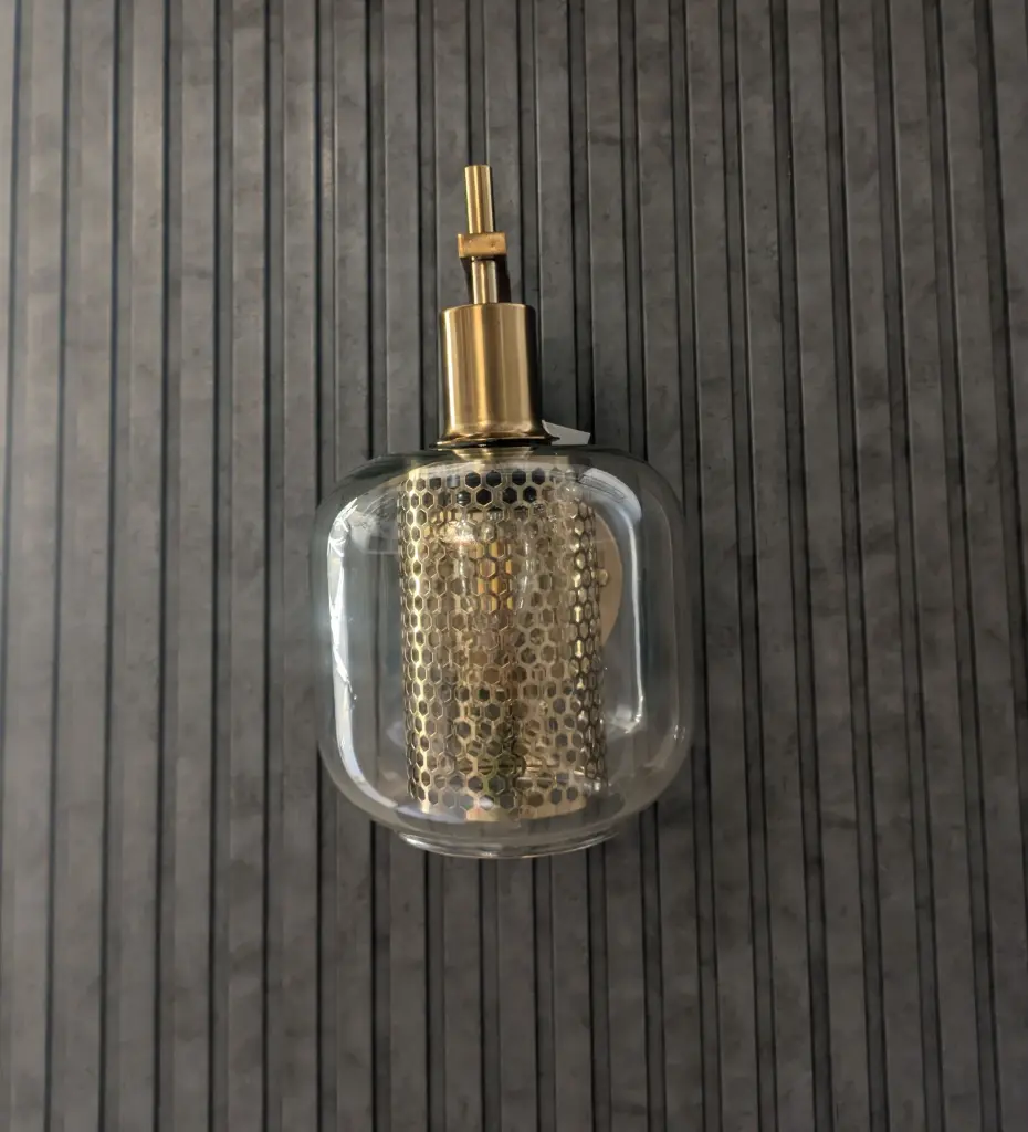 Toned Wall Sconce light zone