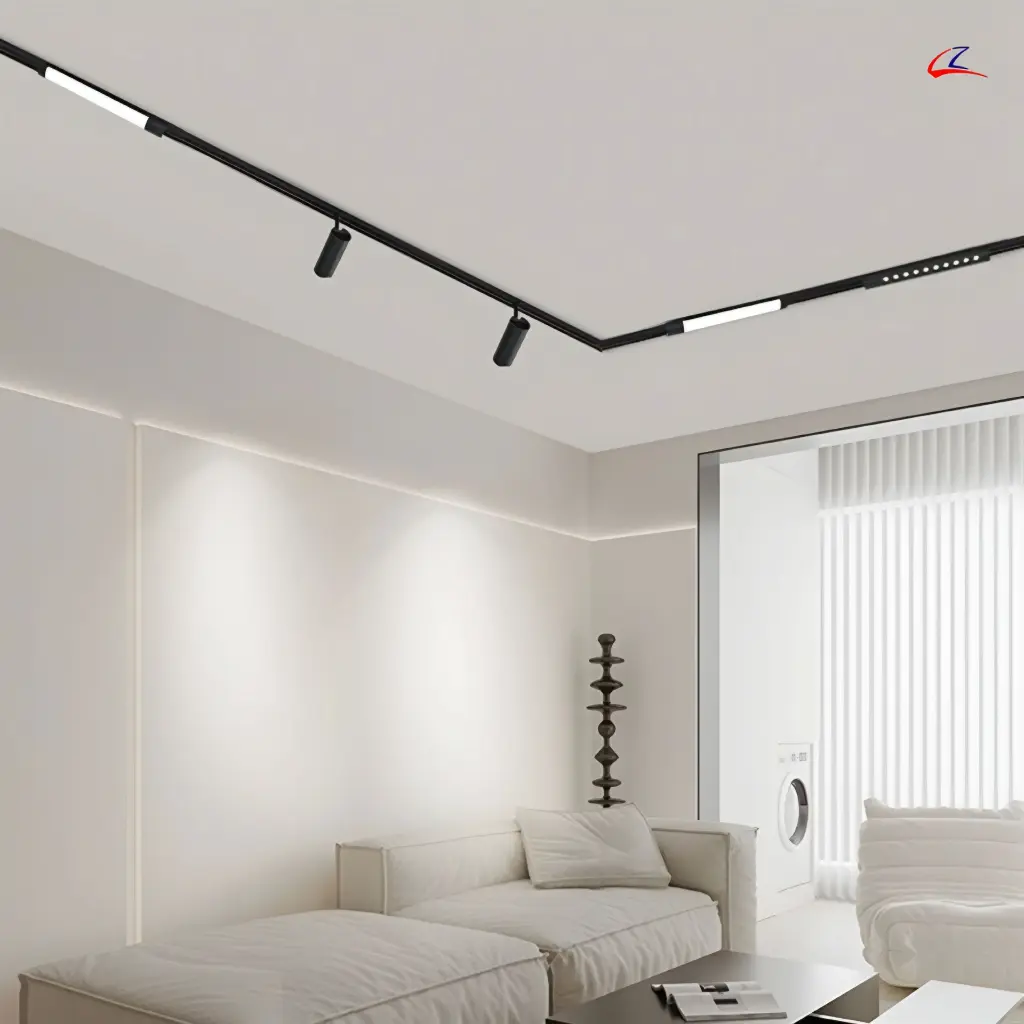 Magnetic Track Light Zone