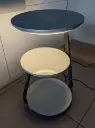 Frostle Floor Table with Wireless Charging Light Zone
