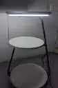 Frostle Floor Table with Wireless Charging Light Zone