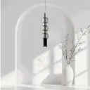monochrome pendant light zone