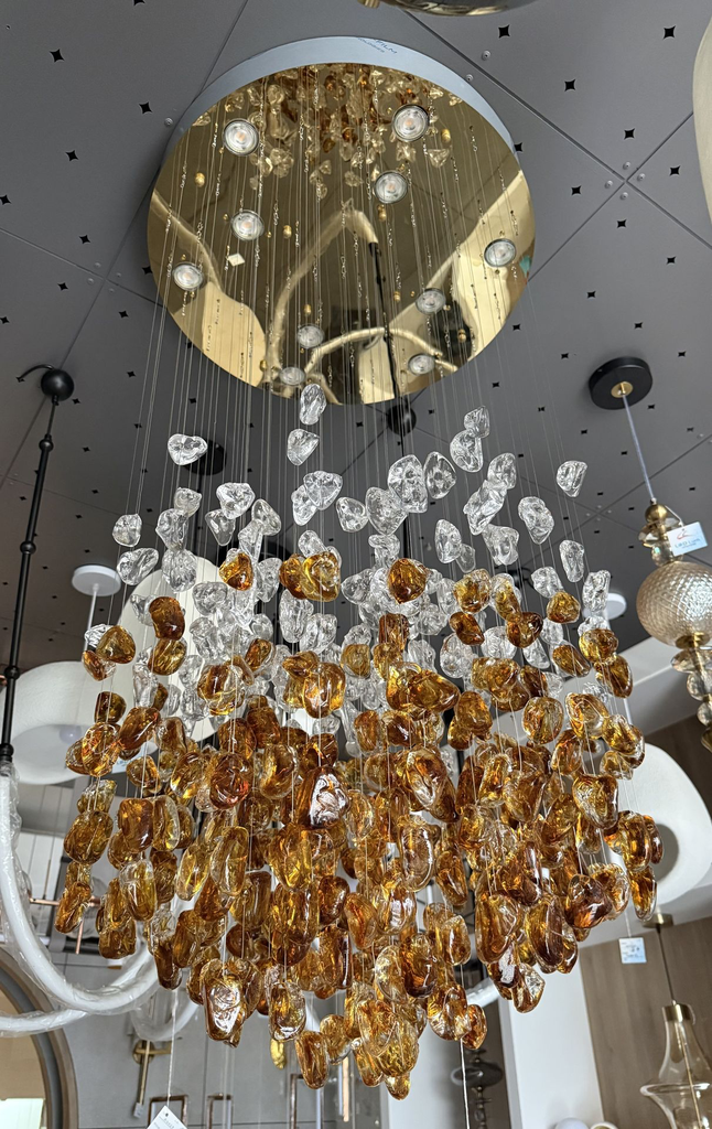 Fireglow chandelier light zone