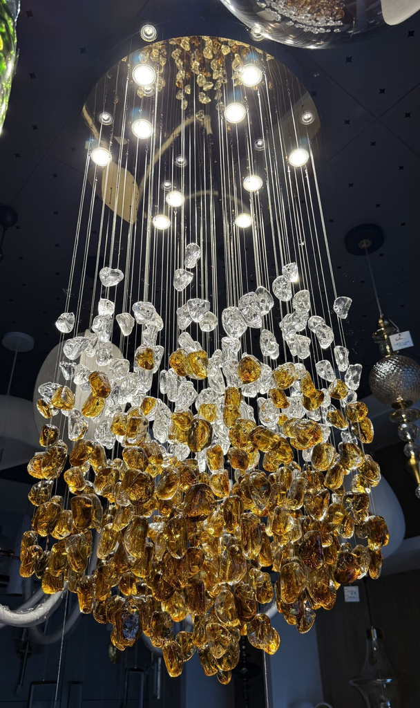 Fireglow chandelier light zone