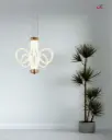 Luna Twist Chandelier 