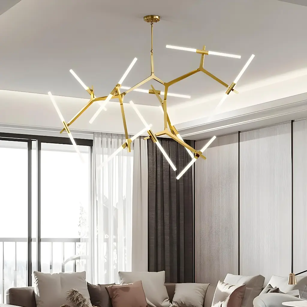 Nordic Herringbone Chandelier 