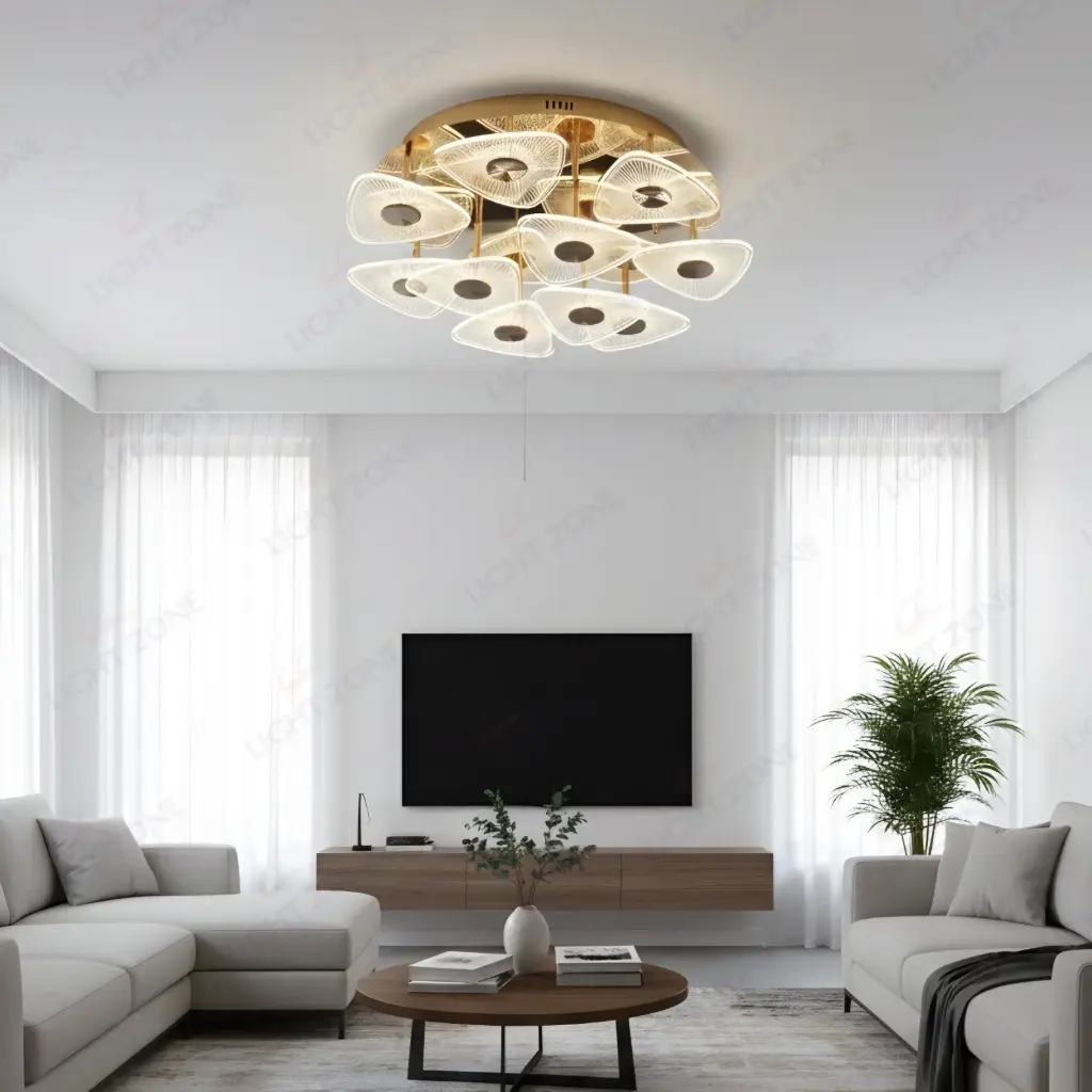 Radiance Surface Mounted Chandelier