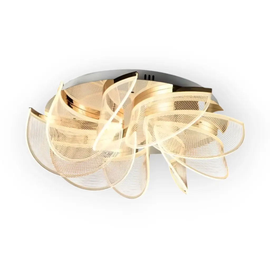 Celestial Spiral Surface Mounted Chandelier