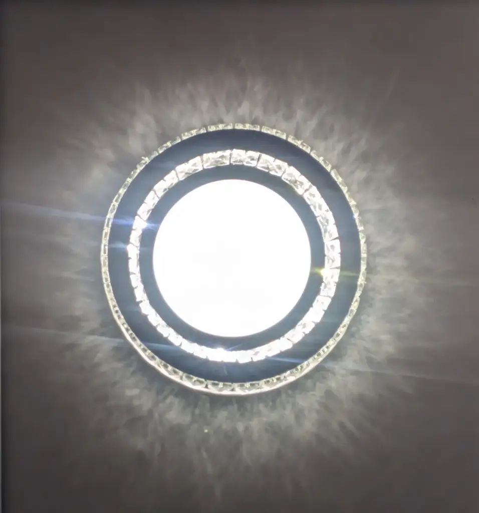 Crystal Eclipse Surface Mounted Chandelier 