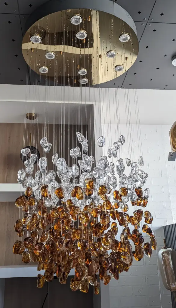 Fireglow Chandelier 