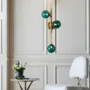 Glass Globe Sconce 