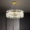 Gold Crystal Chandelier 