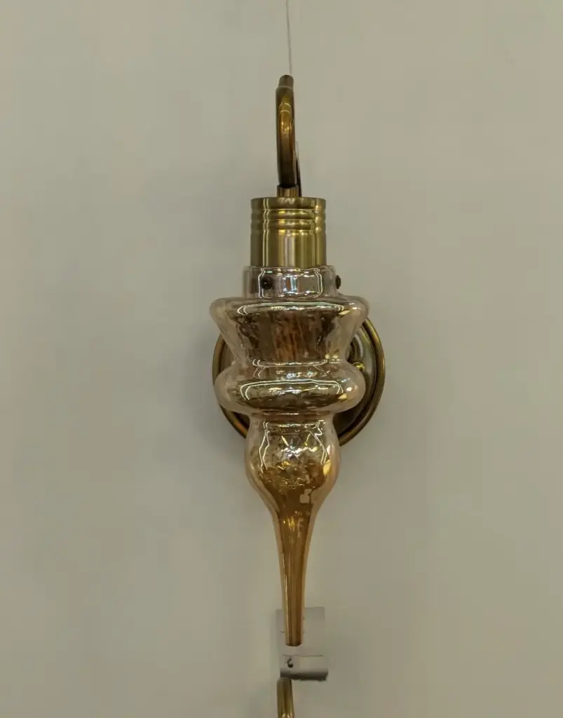 Amber Torch Wall Sconce