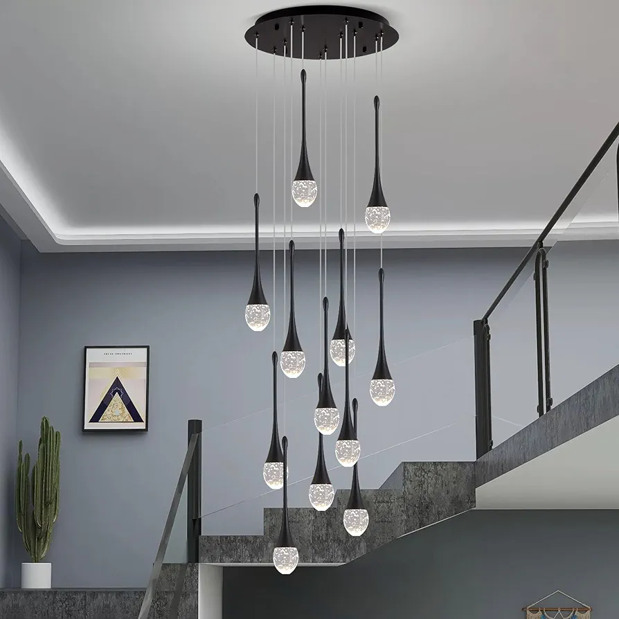 Clarion Double Height Chandelier