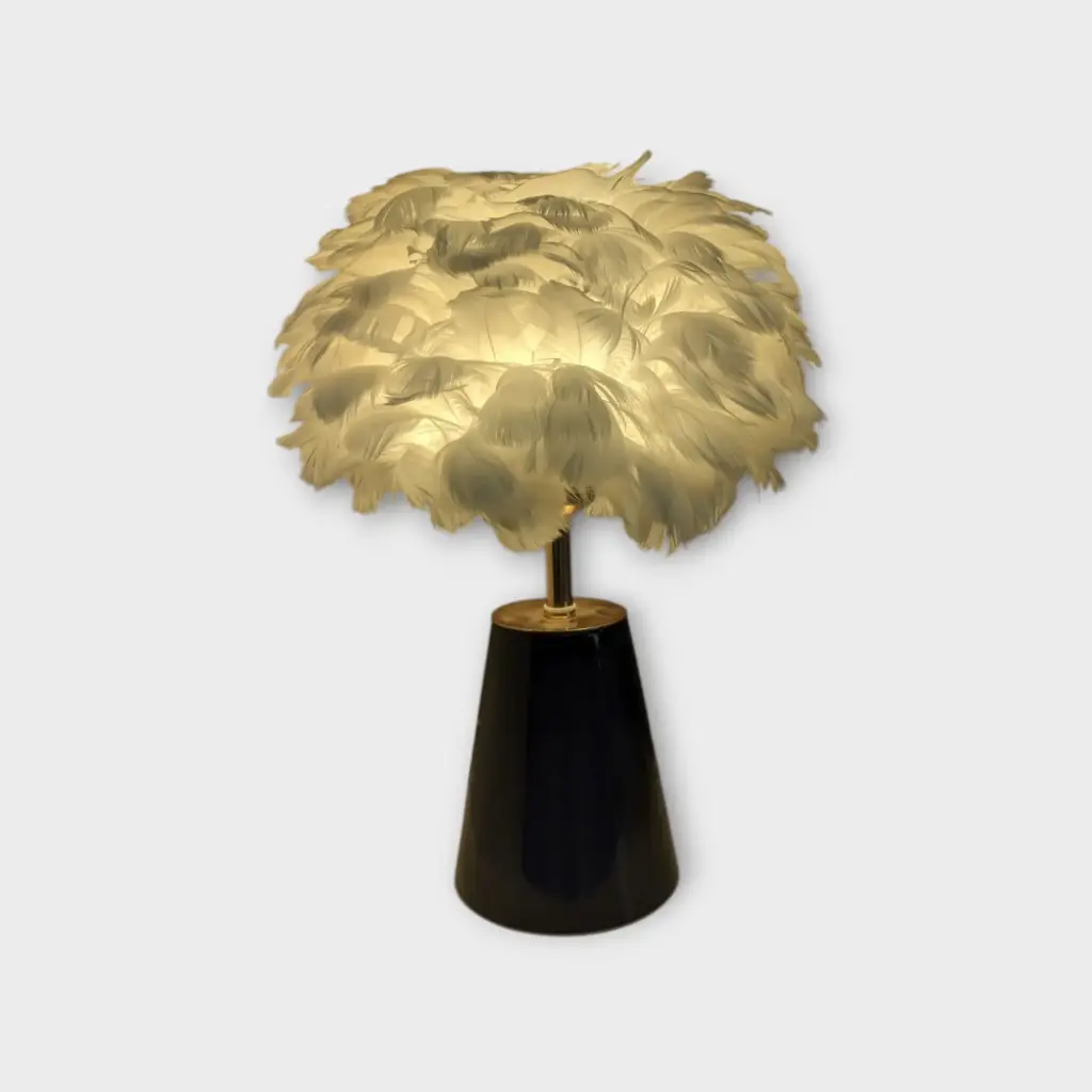 Furry Table Lamp