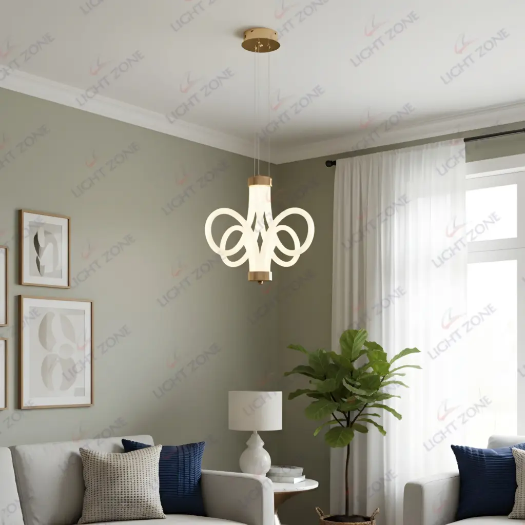 Luna Twist Mini Chandelier
