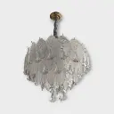 Frol Crystal Leaf Chandelier