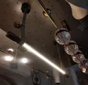 Linear Tube Belt Chandelier