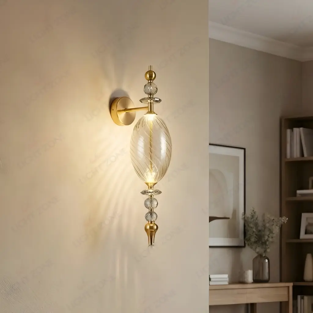 Amber Pearl Wall Light (MC1933/A/A3)