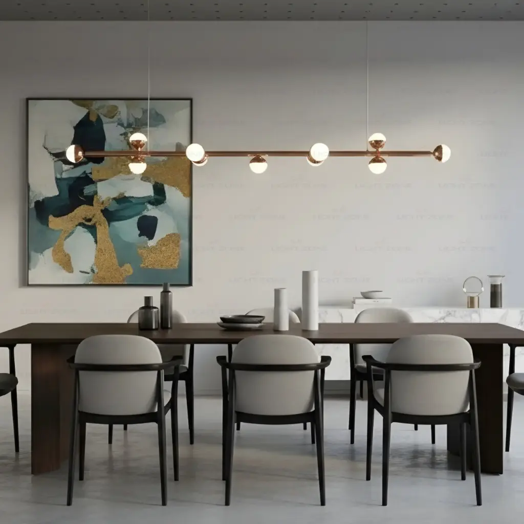 Linear Koss Chandelier 