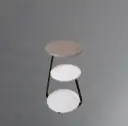 Frostle Floor Table with Wireless Charging