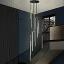 Cascade Arch Double Height Chandelier