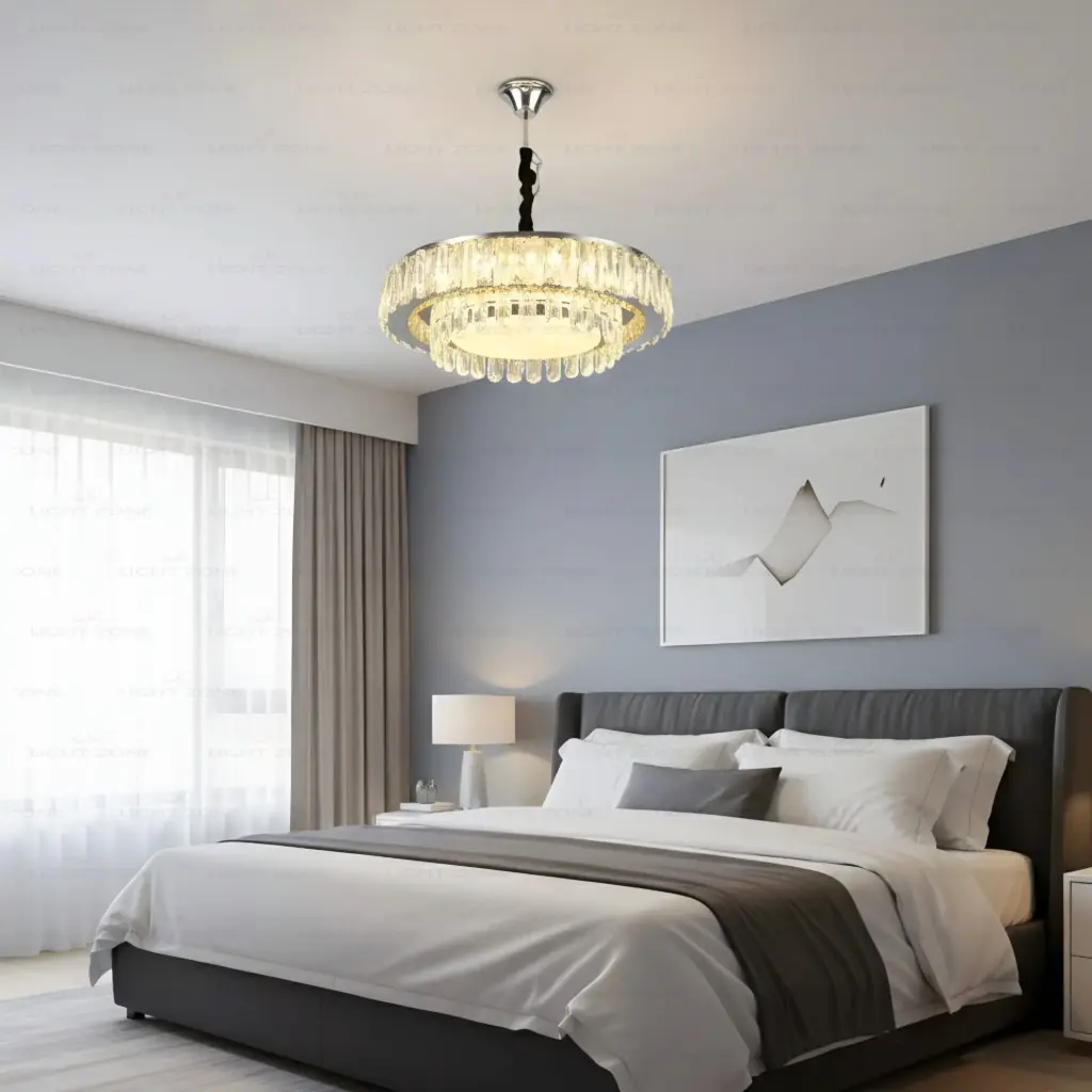 Crystal Deco Chandelier