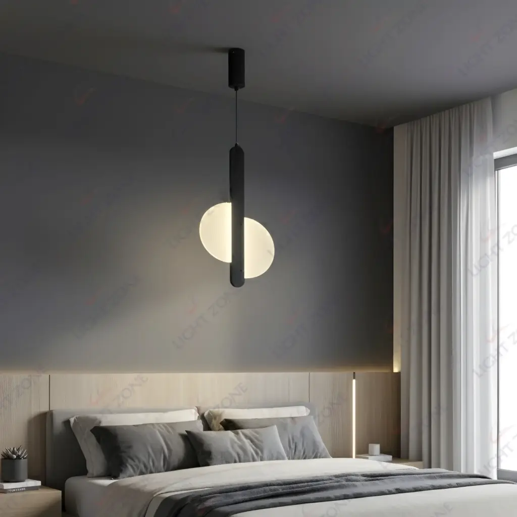 Loop Black Pendant Light