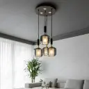 Smoked Cluster Pendant Light