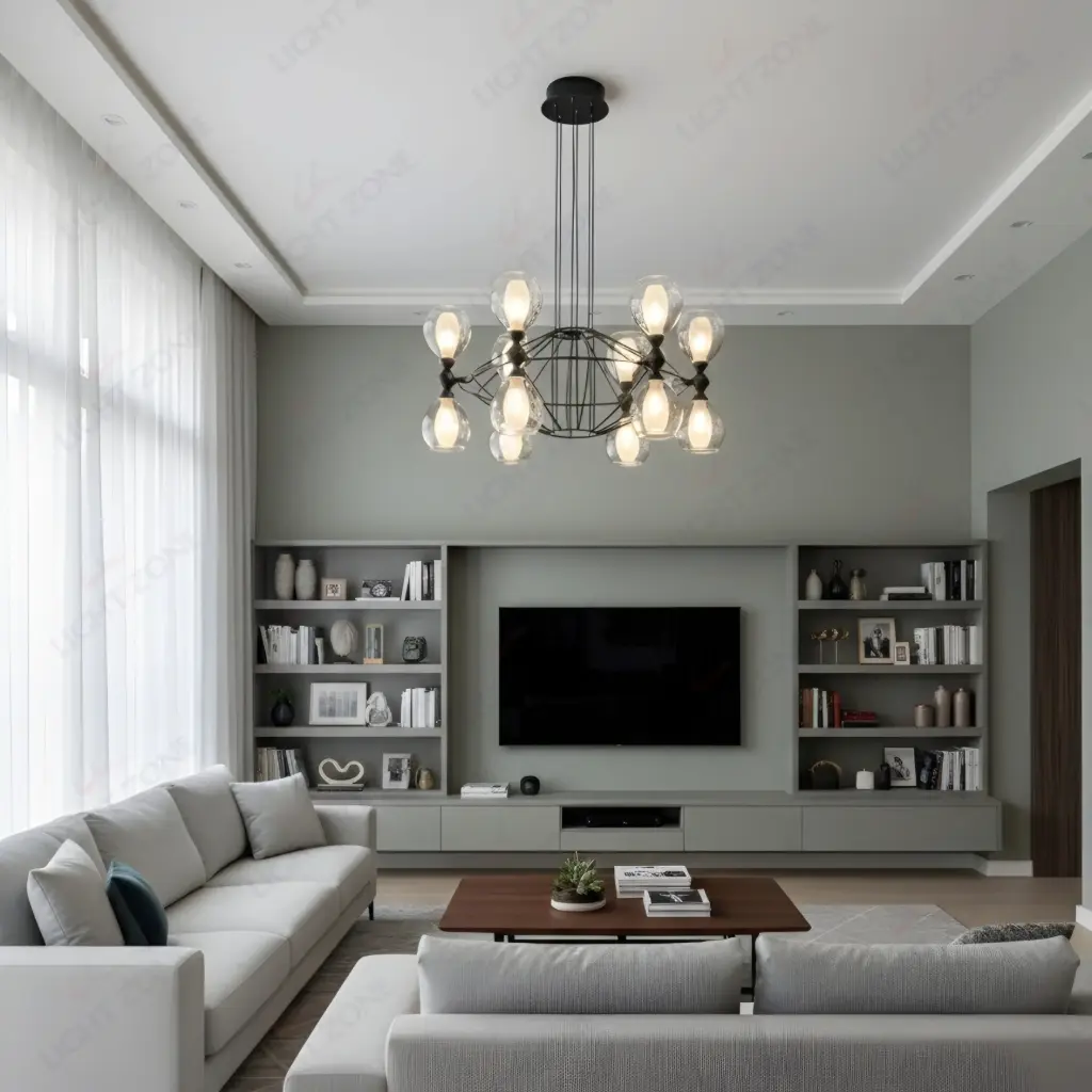 Cage Molecular Chandelier